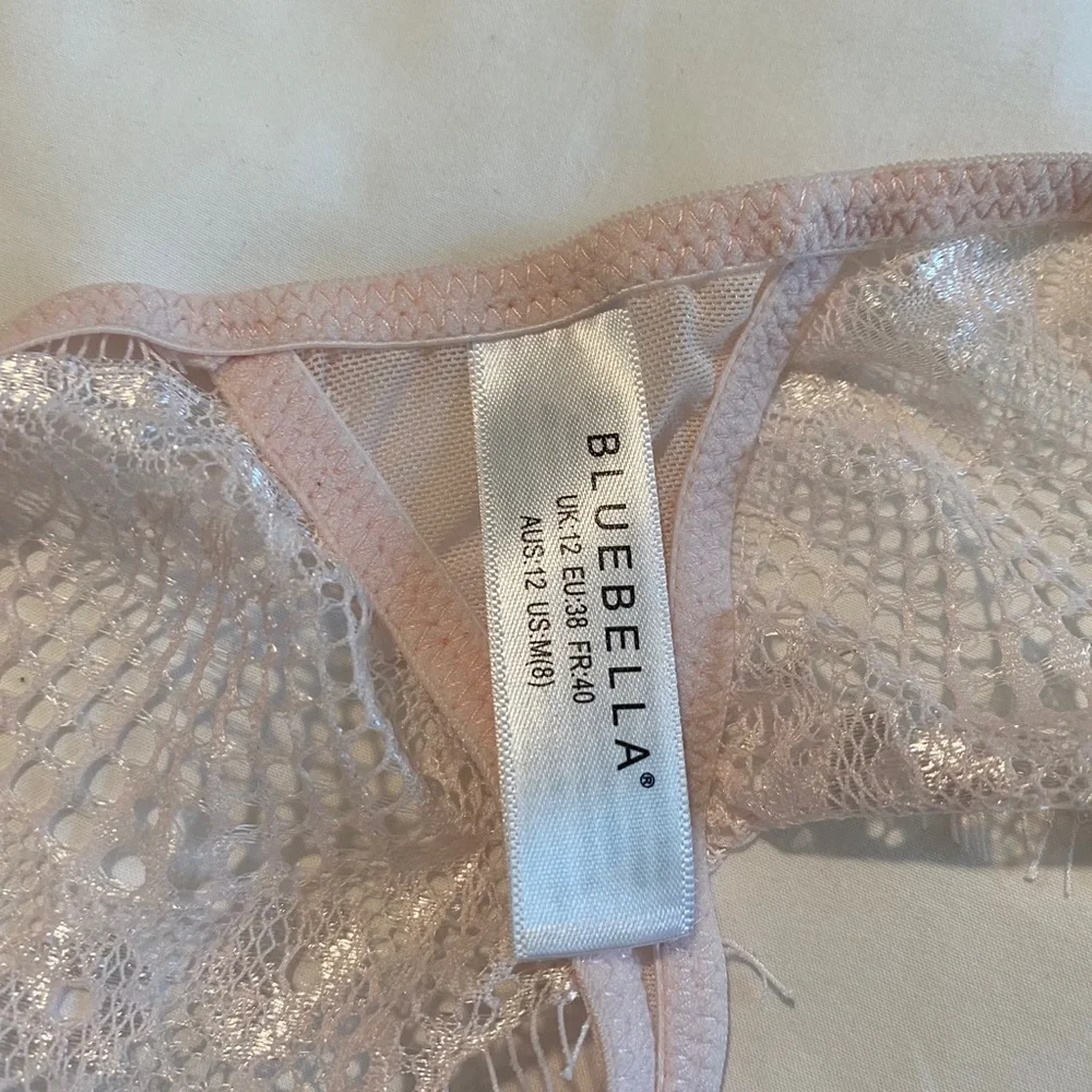 NWOT BlueBella Light Pink Lingerie Set